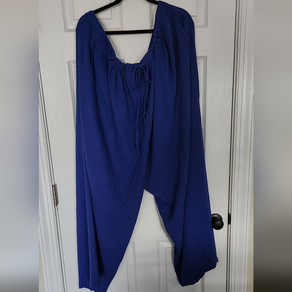 Plus size 4X Gauze Cover up Pants